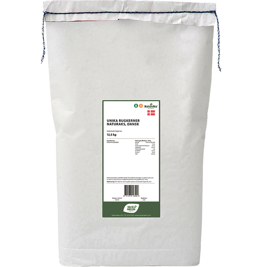 Unika Rugkerner NaturAks, Dansk