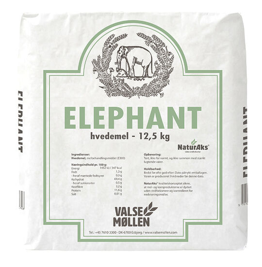 Elephant Hvedemel NaturAks