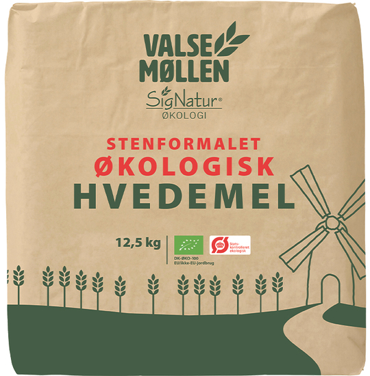 Økologisk Stenformalet Hvedemel