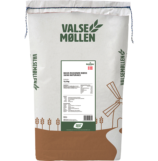 Basis Rugbrød Mørk 20/80 NaturAks
