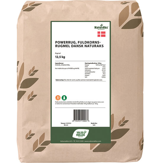 PowerRug Fuldkorn Dansk NaturAks