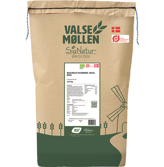 Rugmild Rugbrød 100/0, Øko