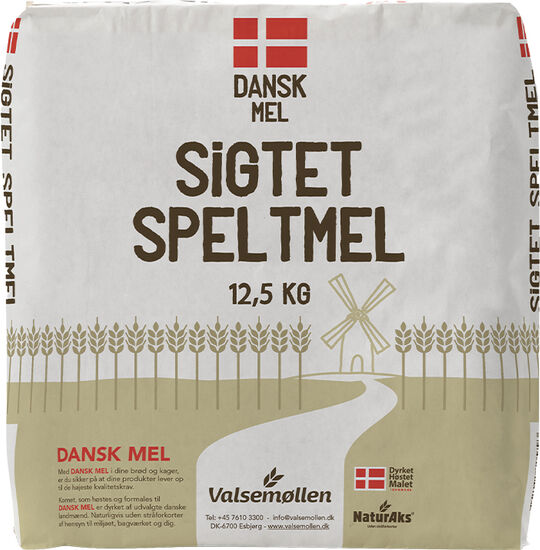 Dansk Sigtet Speltmel NaturAks