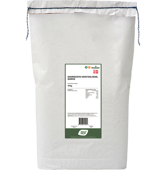 Havregryn Grovvalsede, Dansk