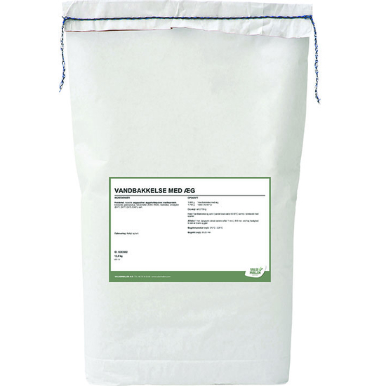 Vandbakkelse med æg