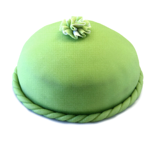 Overtræksmarcipan grøn