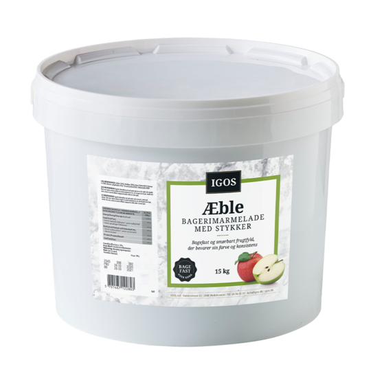 Æblemarmelade med stykker